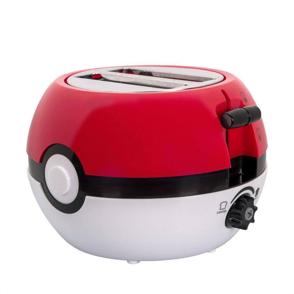 Red and White Pokemon Pokeball Two-Slice Toaster