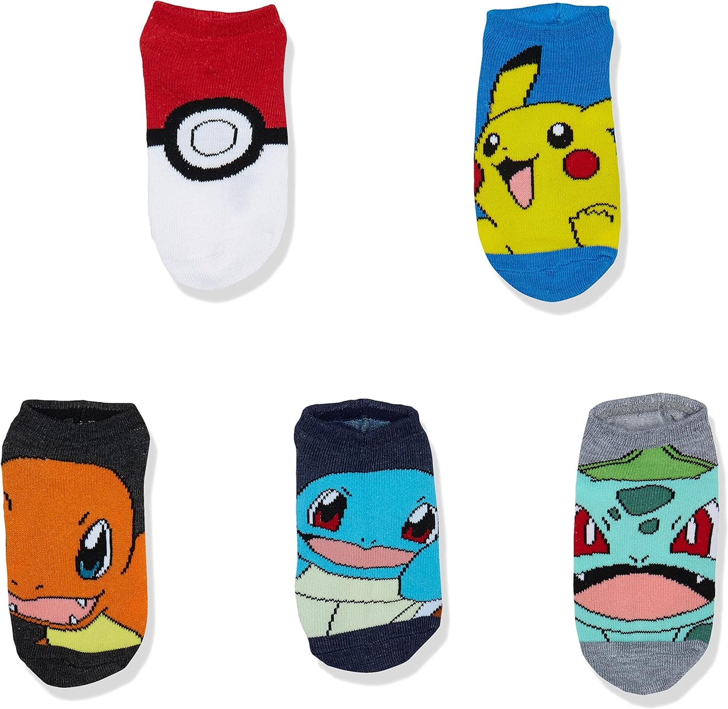 Boys' 5 Pack No Show Socks