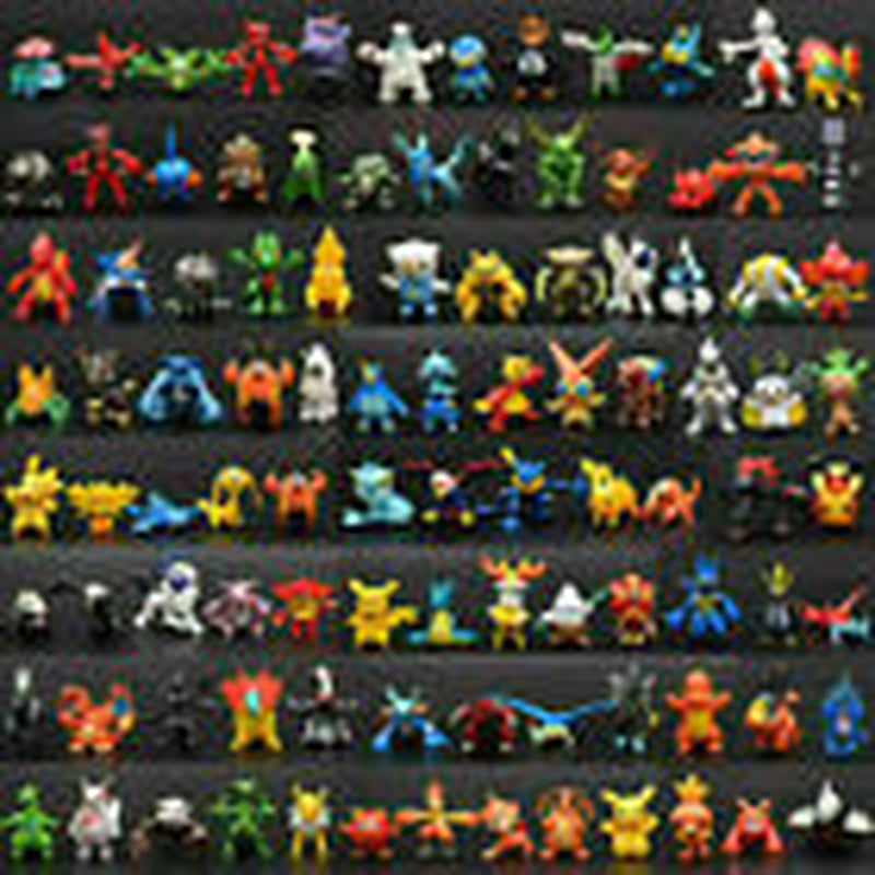 24/144Pcs Pokemon Toys Lot Action Figure Anime Doll Kids Party Xmas Gift