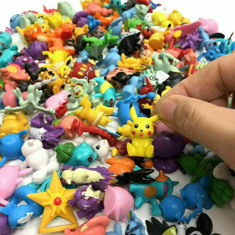 24/144Pcs Pokemon Toys Lot Action Figure Anime Doll Kids Party Xmas Gift