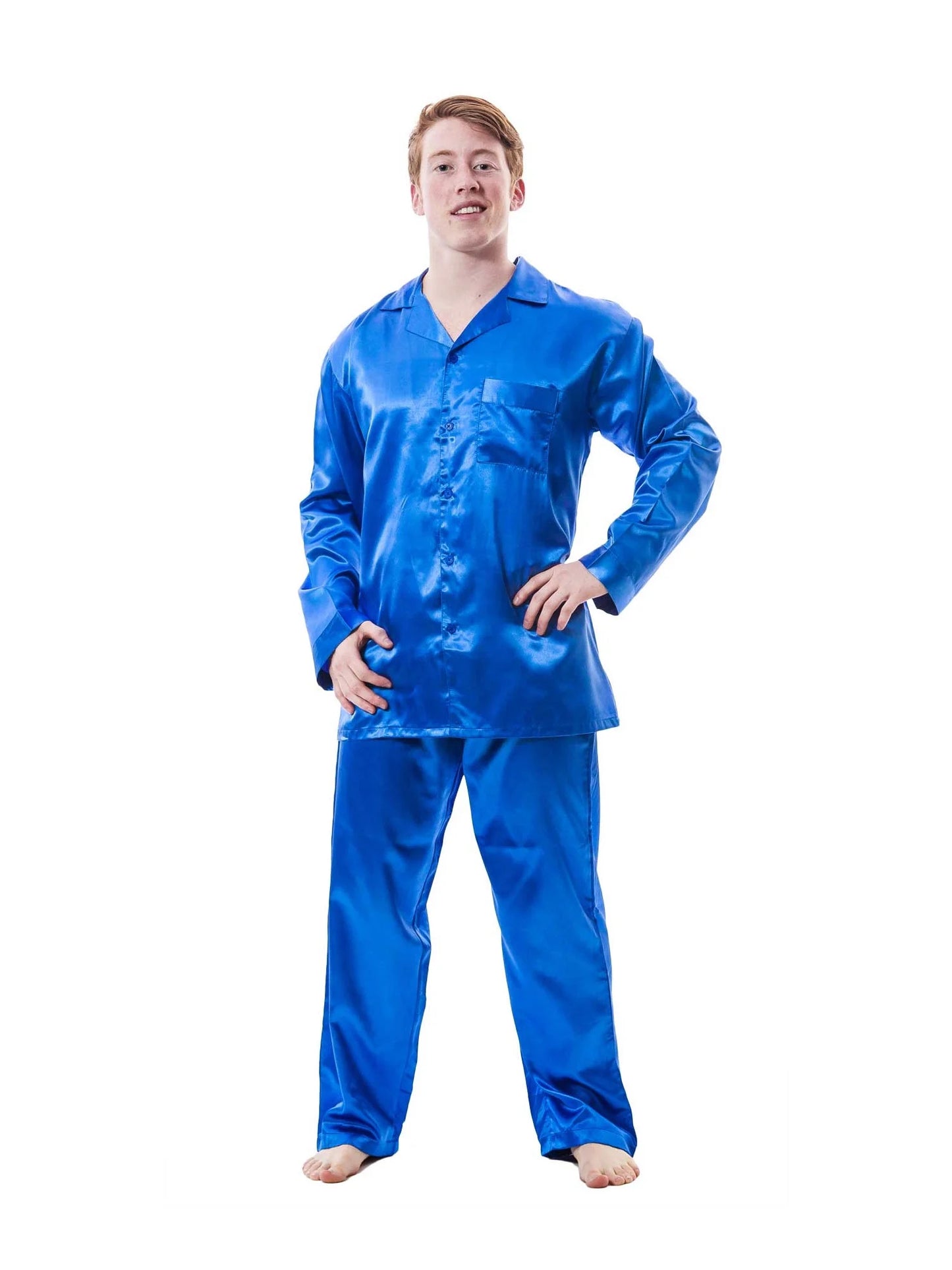 'S Men'S Satin Pajamas