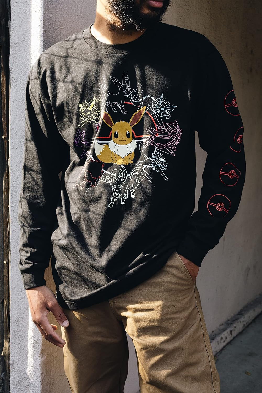 Pokémon Mono Eeveeloutions Eevee T-Shirt