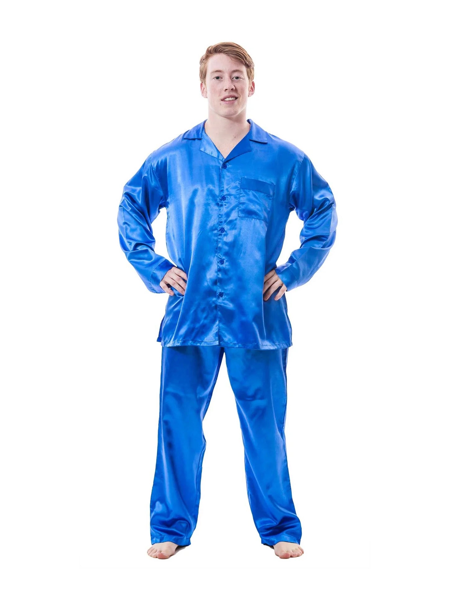 'S Men'S Satin Pajamas