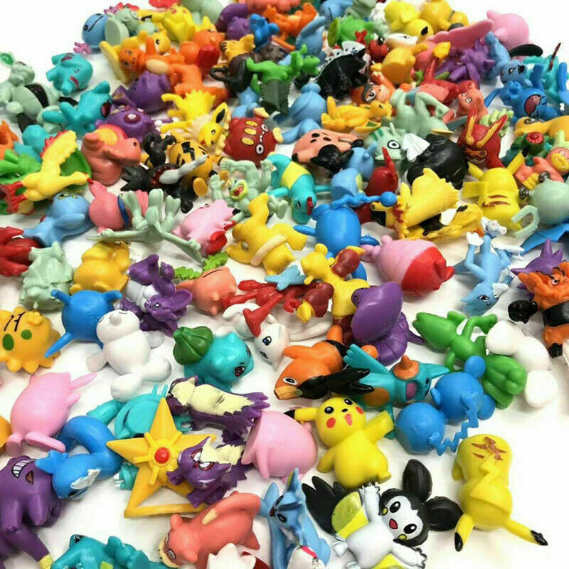 24/144Pcs Pokemon Toys Lot Action Figure Anime Doll Kids Party Xmas Gift