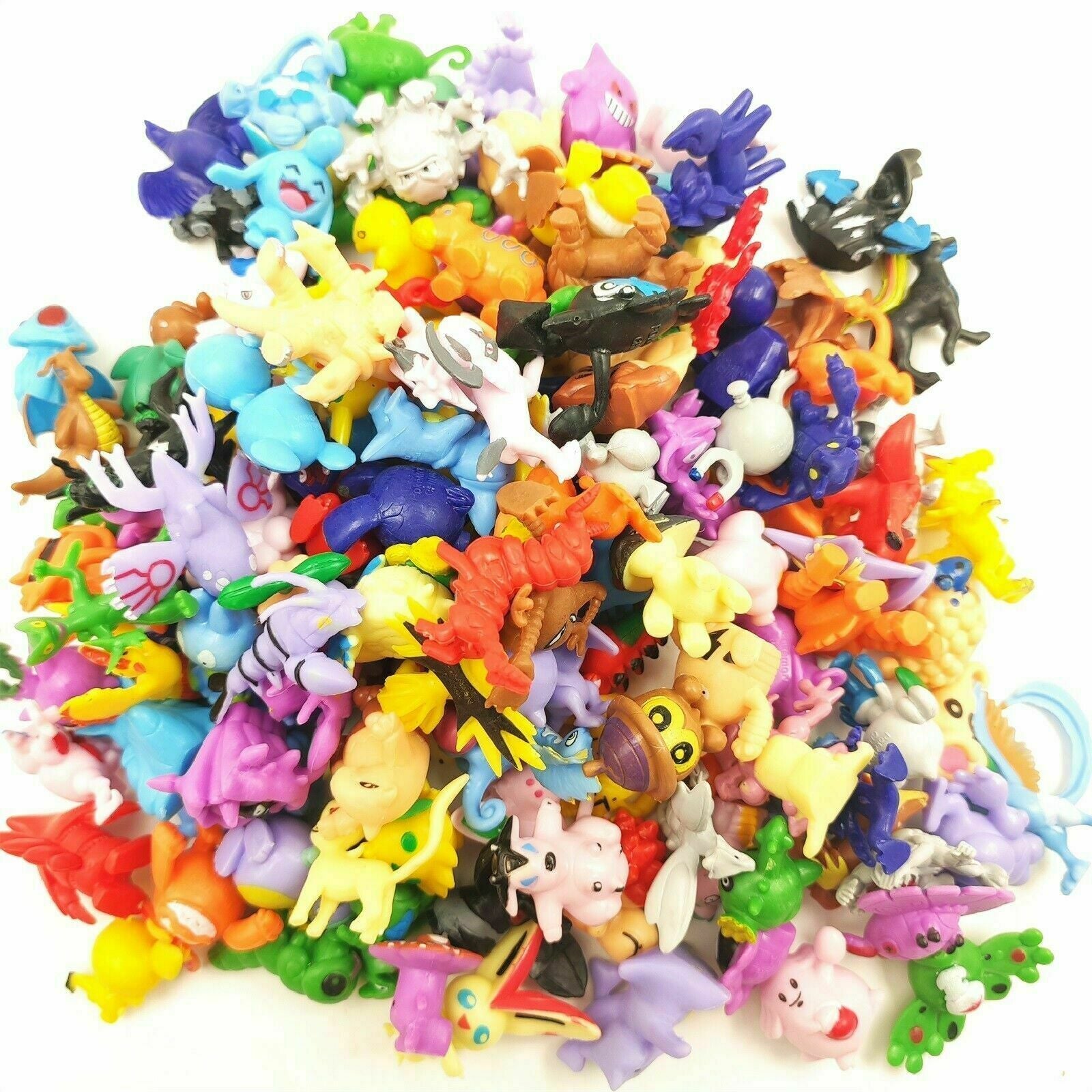 24/144Pcs Pokemon Toys Lot Action Figure Anime Doll Kids Party Xmas Gift