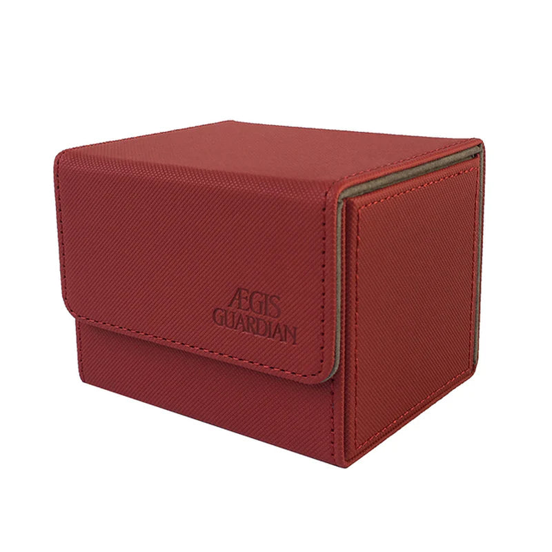 AEGIS GUARDIAN Side-Loading Card Box Deck Case Mtg Pokemon Yugioh Card Binder: 100+