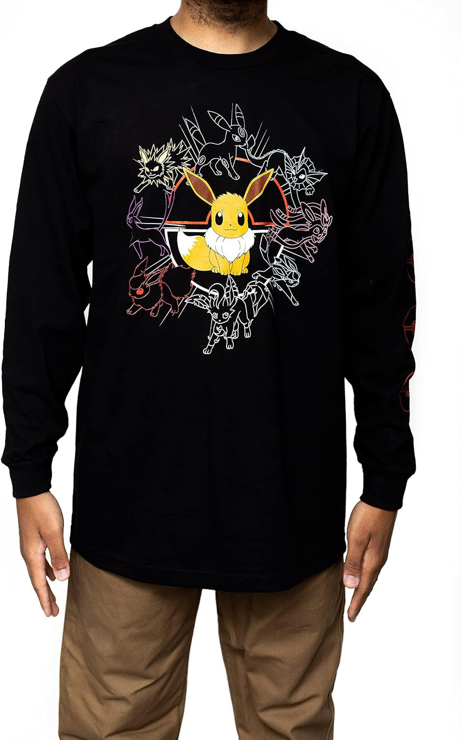 Pokémon Mono Eeveeloutions Eevee T-Shirt