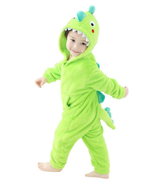 Boys' Girls' Costume Jumpsuits Soft One Piece Animal Pajamas for Kids Holiday Birthday