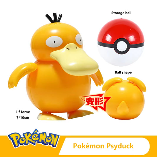 Pokemon Ball Deformation Toys Pikachu Mewtwo Gyarados Pocket Monster Pokeball Pokemon Action Figure Children Toys Gift