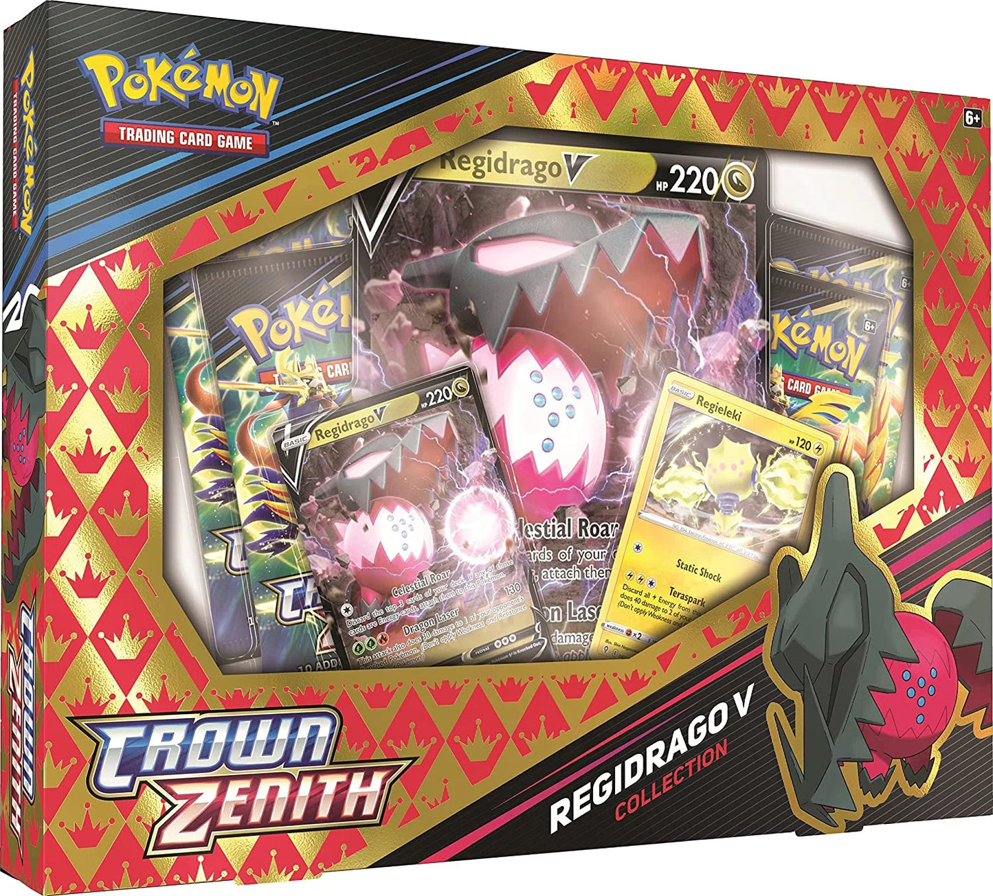 TCG: Crown Zenith Collection -  V Regieleki or Regidrago