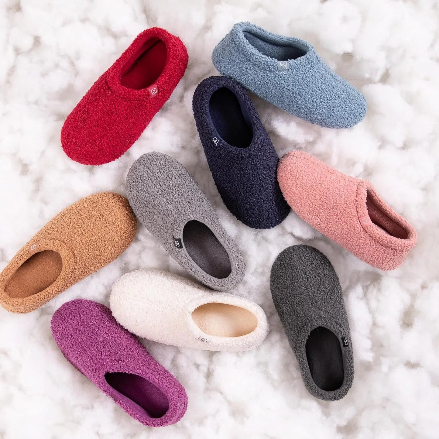 Women'S Cozy Memory Foam Loafer Slippers Indoor Outdoor