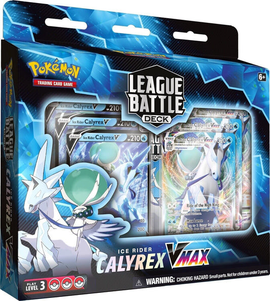 Pokemon Ice Rider Calyrex Vmax League Battle Deck NEW