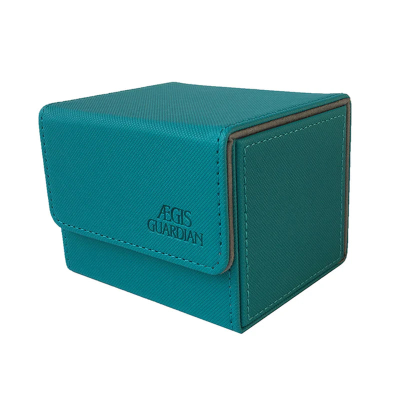 AEGIS GUARDIAN Side-Loading Card Box Deck Case Mtg Pokemon Yugioh Card Binder: 100+