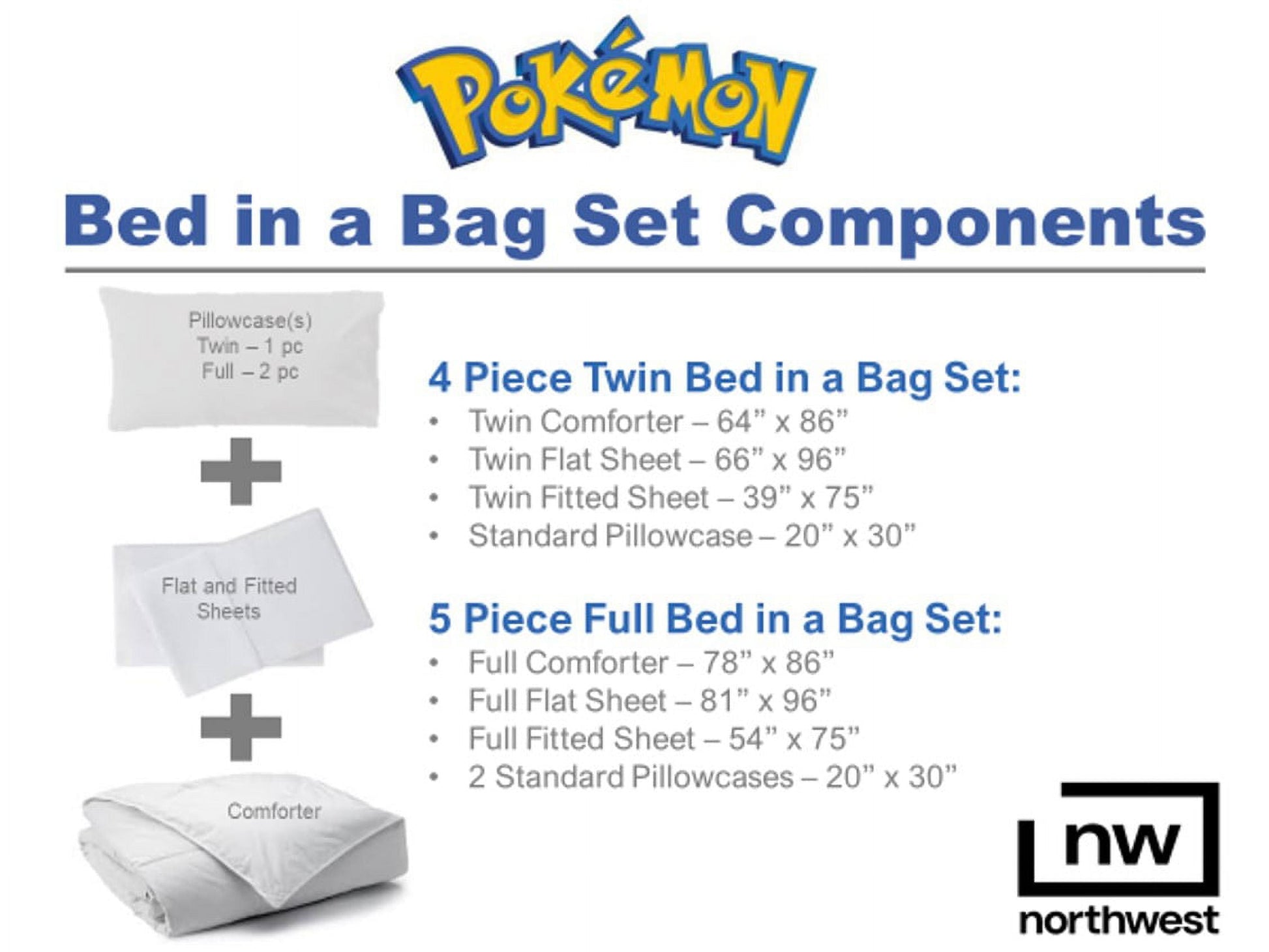 Friendly Battle Twin Bed in Bag Set