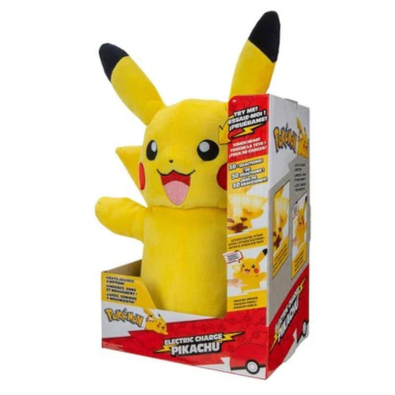 Open Box - Pokemon Electric Charge Pikachu Plush