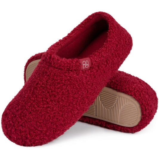 Women'S Cozy Memory Foam Loafer Slippers Indoor Outdoor